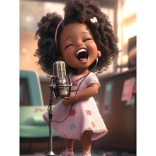 Load image into Gallery viewer, Princess Girl-Full Round/Square Diamond Painting-30x40cm/40x50cm/50x70cm