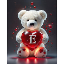 Load image into Gallery viewer, Love Letter Bear-Full Round Diamond Painting-35x45cm