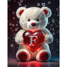 Load image into Gallery viewer, Love Letter Bear-Full Round Diamond Painting-35x45cm