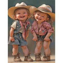 Load image into Gallery viewer, Life of Pets Girl-Full Round/Square Diamond Painting-30x40cm/40x50cm/50x70cm