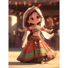 Load image into Gallery viewer, African American Girl-Full Round/Square Diamond Painting-30x40cm/40x50cm/50x70cm