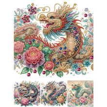 Load image into Gallery viewer, Dragon-Partial Special Diamond Painting-30x30cm