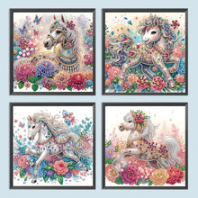 Load image into Gallery viewer, Horse-Partial Special Diamond Painting-30x30cm
