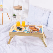 Load image into Gallery viewer, Wooden Mandala Diamond Painting Dinning Table Tray