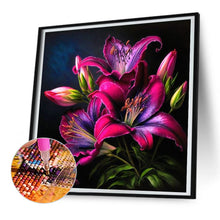 Load image into Gallery viewer, Lily-Full Round Diamond Painting-30x30cm