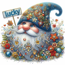 Load image into Gallery viewer, Gnome-Full Round Diamond Painting-30x30cm