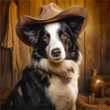 Load image into Gallery viewer, Dog-Full Round Diamond Painting-30x30cm