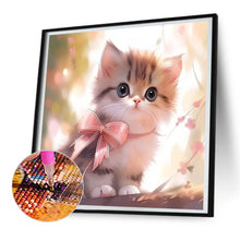 Load image into Gallery viewer, Cat-Full Round Diamond Painting-30x30cm