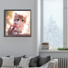 Load image into Gallery viewer, Cat-Full Round Diamond Painting-30x30cm