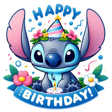 Load image into Gallery viewer, Stitch-Full Round Diamond Painting-30x30cm