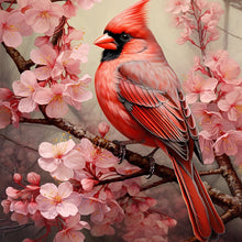 Load image into Gallery viewer, Cardinal-Full Round Diamond Painting-30x30cm