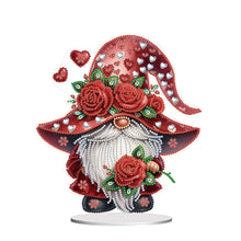 Load image into Gallery viewer, Gnome-Single Side Drill-Acrylic Diamond Desktop Ornament