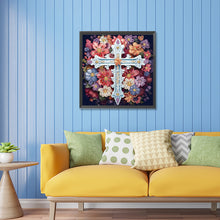 Load image into Gallery viewer, Cross-Partial Special Diamond Painting-30x30cm