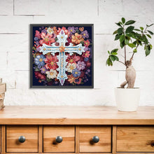 Load image into Gallery viewer, Cross-Partial Special Diamond Painting-30x30cm
