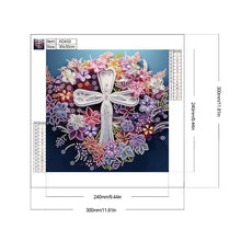 Load image into Gallery viewer, Cross-Partial Special Diamond Painting-30x30cm