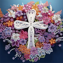 Load image into Gallery viewer, Cross-Partial Special Diamond Painting-30x30cm