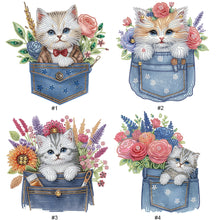 Load image into Gallery viewer, Cat-Partial Special Diamond Painting-30x30cm