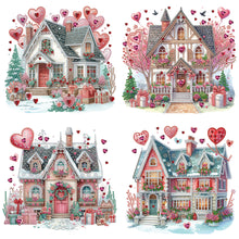 Load image into Gallery viewer, Love House-Partial Special Diamond Painting-30x30cm