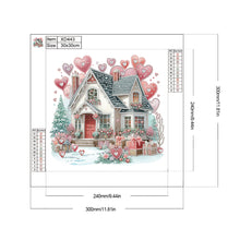 Load image into Gallery viewer, Love House-Partial Special Diamond Painting-30x30cm