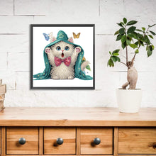 Load image into Gallery viewer, Cat-Partial Special Diamond Painting-30x30cm