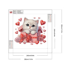 Load image into Gallery viewer, Cat-Partial Special Diamond Painting-30x30cm