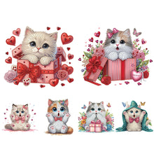 Load image into Gallery viewer, Cat-Partial Special Diamond Painting-30x30cm