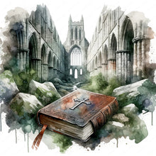 Load image into Gallery viewer, Bible-Full Round Diamond Painting-30x30cm