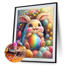 Load image into Gallery viewer, Easter Bunny-Full Round Diamond Painting-40x50cm