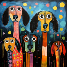 Load image into Gallery viewer, Color Puppy-Full Round Diamond Painting-30x30cm