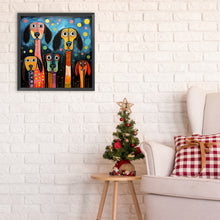 Load image into Gallery viewer, Color Puppy-Full Round Diamond Painting-30x30cm