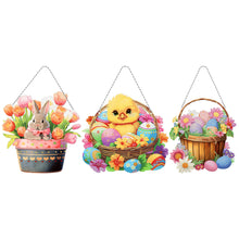 Load image into Gallery viewer, Easter-Acrylic Single Side Diamond Pendant