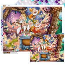 Load image into Gallery viewer, Forest Dwarf-Full Round Diamond Painting-90x70cm-Large Size
