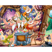 Load image into Gallery viewer, Forest Dwarf-Full Round Diamond Painting-90x70cm-Large Size