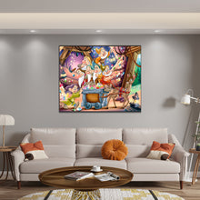 Load image into Gallery viewer, Forest Dwarf-Full Round Diamond Painting-90x70cm-Large Size