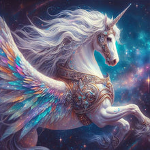 Load image into Gallery viewer, Unicorn-Full Round Diamond Painting-30x30cm