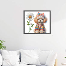 Load image into Gallery viewer, Dog-Partial Special Diamond Painting-35x30cm