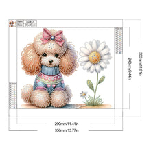 Load image into Gallery viewer, Dog-Partial Special Diamond Painting-35x30cm