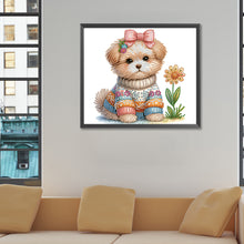 Load image into Gallery viewer, Dog-Partial Special Diamond Painting-35x30cm