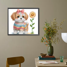 Load image into Gallery viewer, Dog-Partial Special Diamond Painting-35x30cm