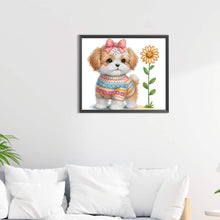 Load image into Gallery viewer, Dog-Partial Special Diamond Painting-35x30cm