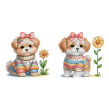 Load image into Gallery viewer, Dog-Partial Special Diamond Painting-35x30cm