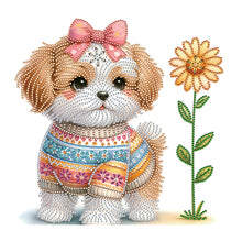 Load image into Gallery viewer, Dog-Partial Special Diamond Painting-35x30cm