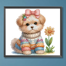 Load image into Gallery viewer, Dog-Partial Special Diamond Painting-35x30cm