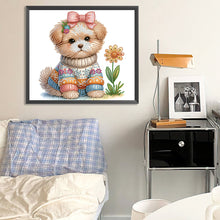 Load image into Gallery viewer, Dog-Partial Special Diamond Painting-35x30cm