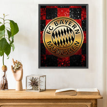 Load image into Gallery viewer, Bayern Munich Logo-Full Round Diamond Painting-30x40cm