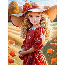 Load image into Gallery viewer, Life of Pets Girl-Full Round Diamond Painting-30x40cm