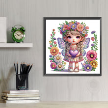 Load image into Gallery viewer, Garden Girl-Partial Special Diamond Painting-30x30cm