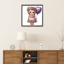Load image into Gallery viewer, Garden Girl-Partial Special Diamond Painting-30x30cm