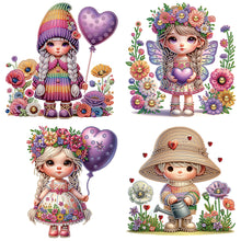 Load image into Gallery viewer, Garden Girl-Partial Special Diamond Painting-30x30cm