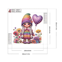 Load image into Gallery viewer, Garden Girl-Partial Special Diamond Painting-30x30cm